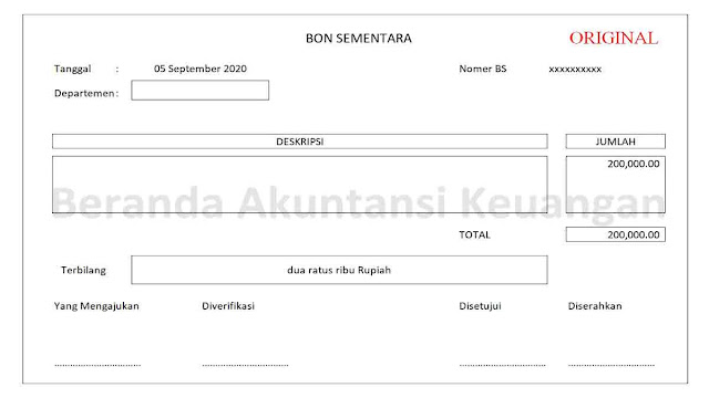 Detail Contoh Form Pengajuan Dana Kas Kecil Nomer 48