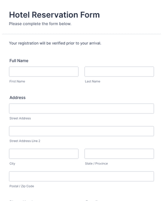 Detail Contoh Form Reservation Nomer 14