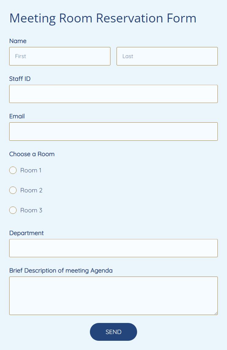 Detail Contoh Form Reservation Nomer 47