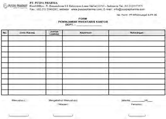 Detail Contoh Form Service Kendaraan Nomer 24