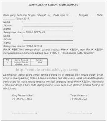 Detail Contoh Form Tanda Terima Surat Nomer 45