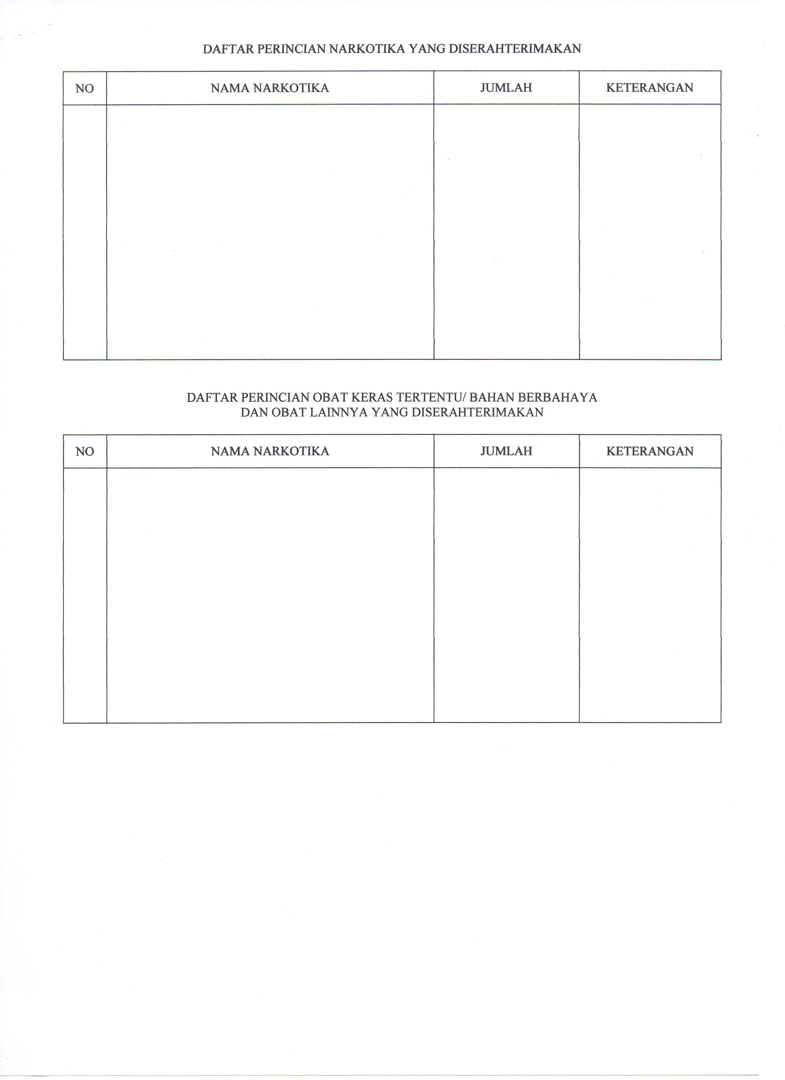 Detail Contoh Form Tanda Terima Surat Nomer 53