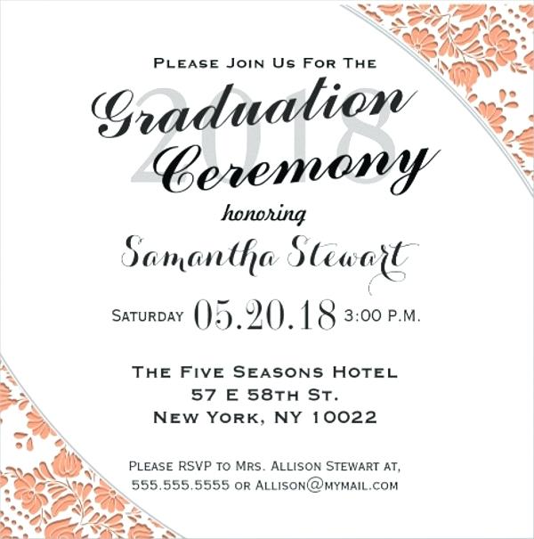 Detail Contoh Formal Invitation Letter Graduation Ceremony Nomer 12