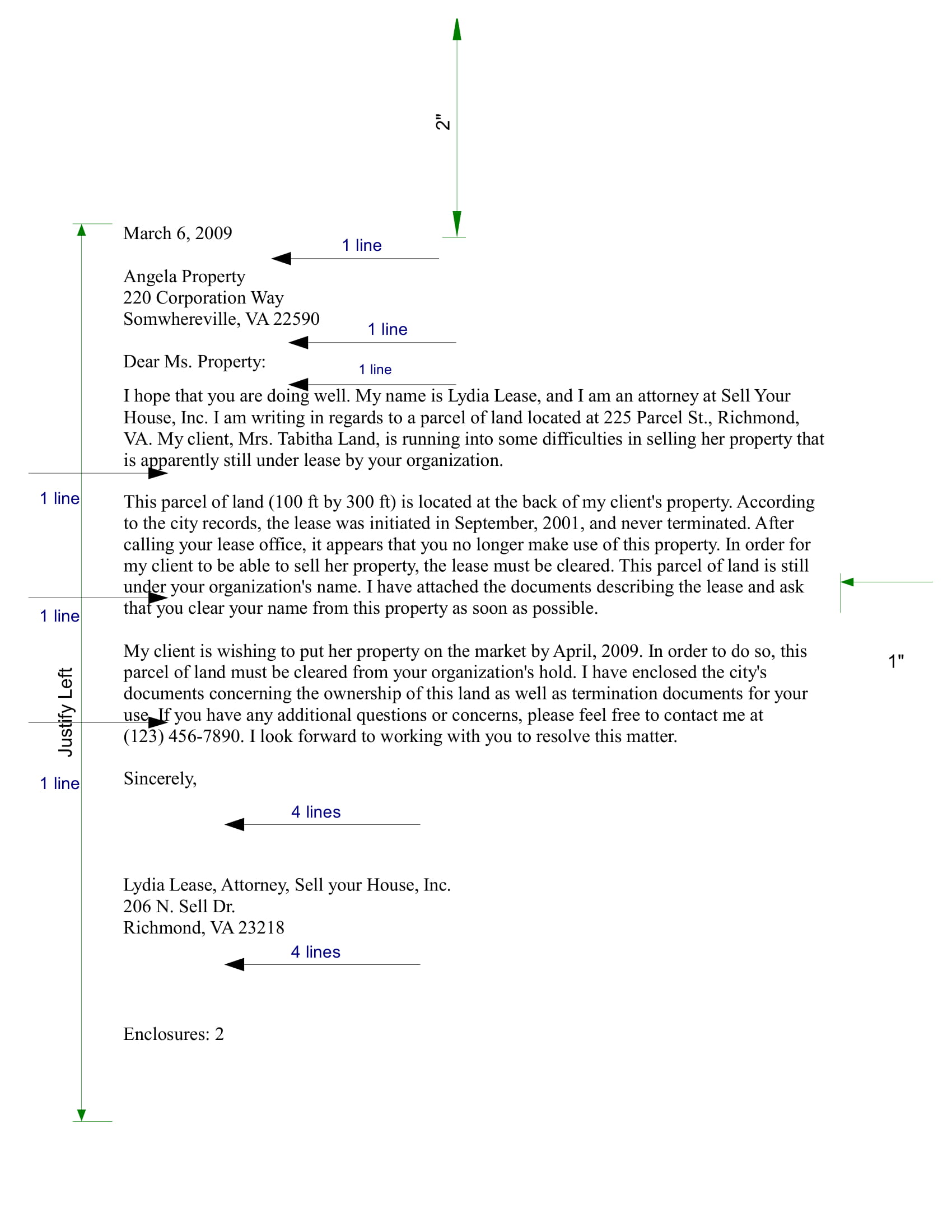 Professional Formal Letter Sample Professional Formal Letter Sample