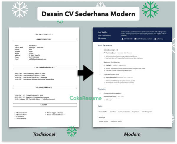 Detail Contoh Format Cv Nomer 55