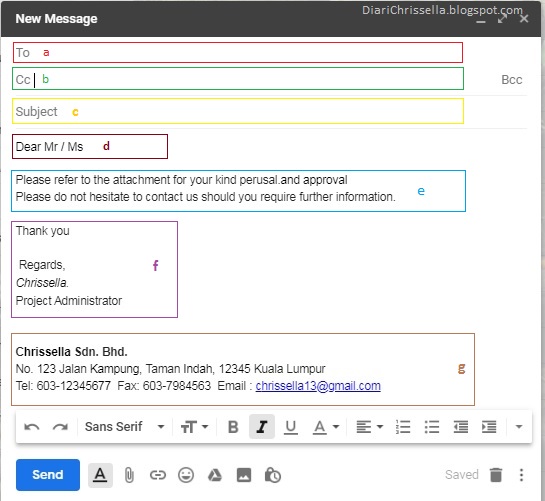 Detail Contoh Format Email Nomer 7