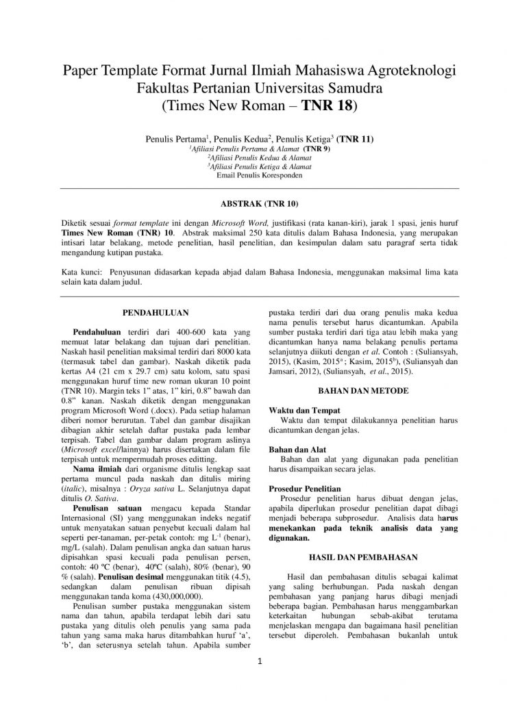 Detail Contoh Format Jurnal Nomer 5