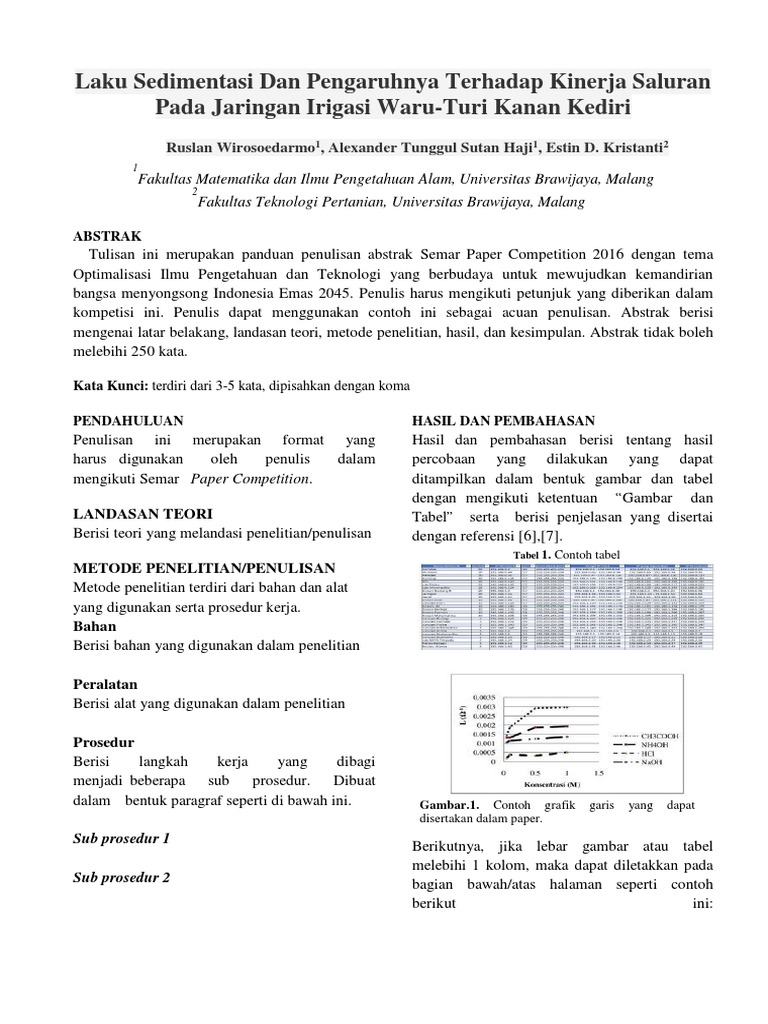 Detail Contoh Format Paper Nomer 34