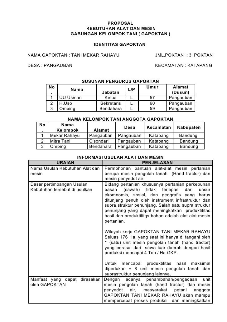 Detail Contoh Format Proposal Nomer 23