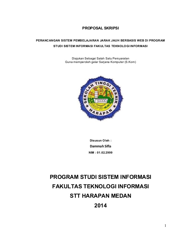 Detail Contoh Format Proposal Nomer 26