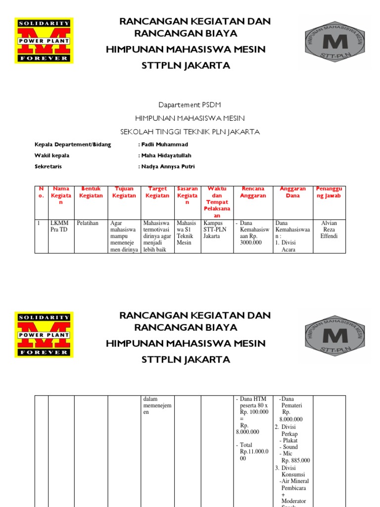 Detail Contoh Format Rab Nomer 37