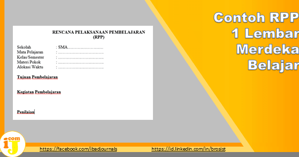 Detail Contoh Format Rpp Nomer 55