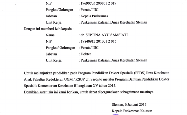 Detail Contoh Format Surat Izin Cerai Dari Atasan Pns Nomer 11