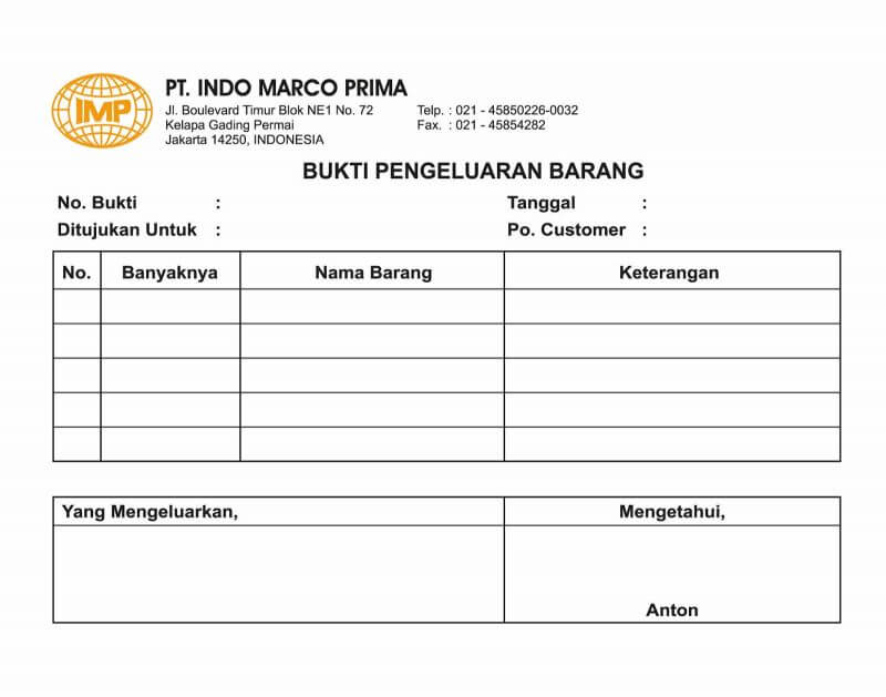 Detail Contoh Format Surat Masuk Dan Keluar Nomer 48