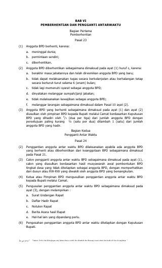 Detail Contoh Format Surat Pergantian Antar Waktu Nomer 20