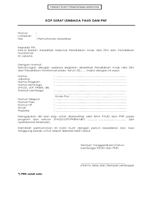 Detail Contoh Format Surat Permohonan Nomer 19