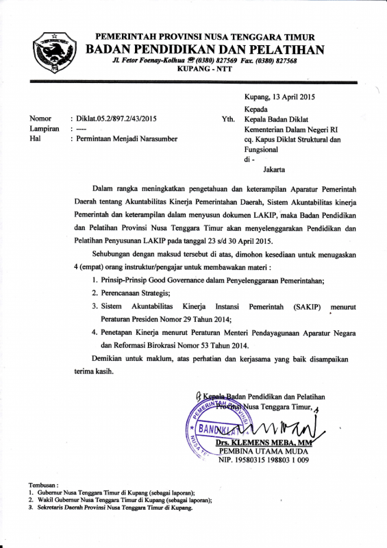 Detail Contoh Format Surat Permohonan Mengikuti Pelatihan Nomer 36