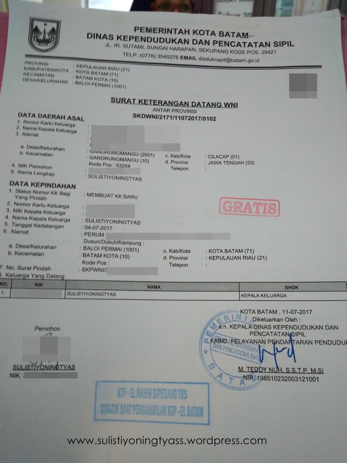 Detail Contoh Format Surat Pindah Domisili Nomer 34