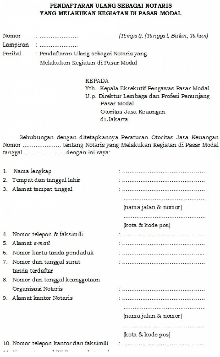 Detail Contoh Formulir Kantor Nomer 28