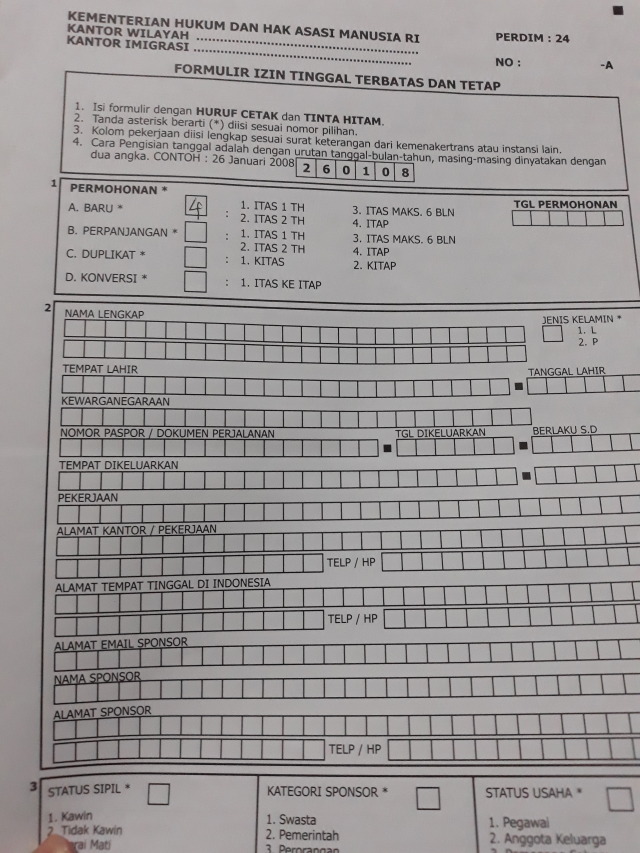 Detail Contoh Formulir Kantor Nomer 33