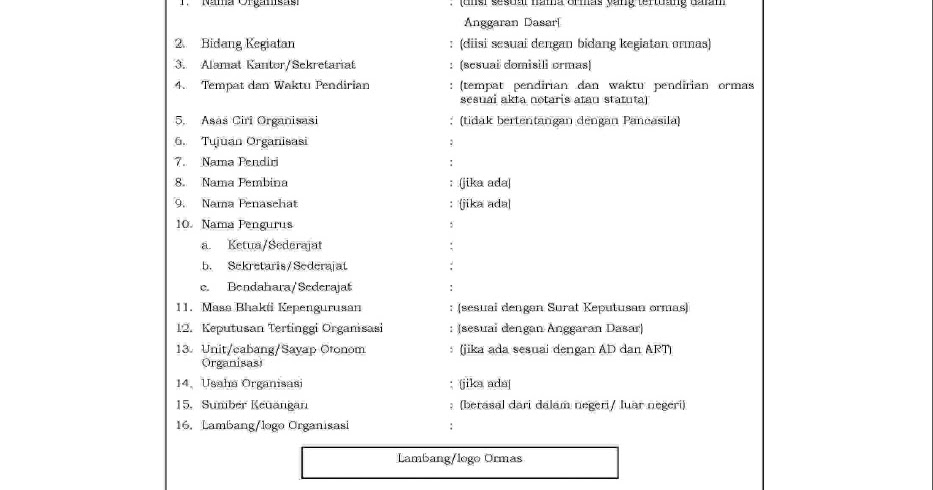 Detail Contoh Formulir Kantor Nomer 34