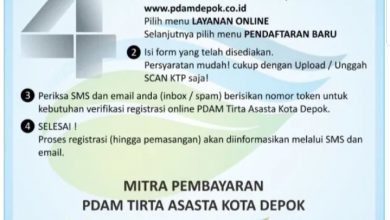 Detail Contoh Formulir Pendaftaran Pdam Nomer 42