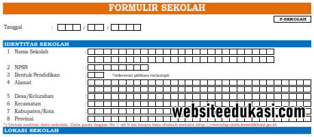 Detail Contoh Formulir Ppdb Nomer 42