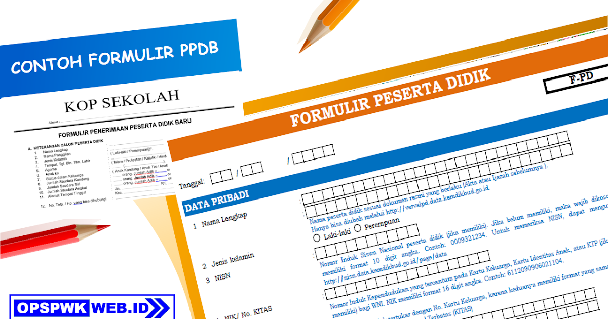 Detail Contoh Formulir Ppdb Nomer 52