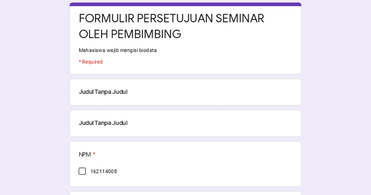 Detail Contoh Formulir Sederhana Nomer 46