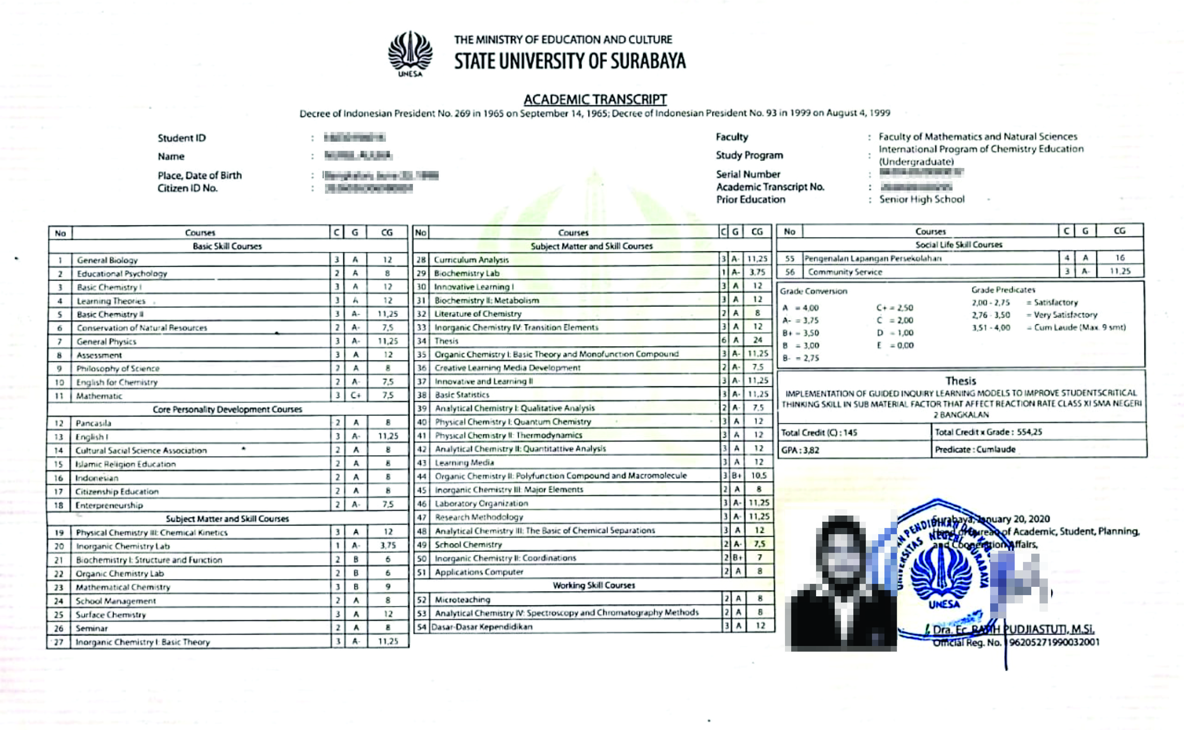 Detail Contoh Foto Ijazah Nomer 42