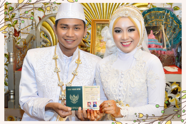 Detail Contoh Foto Nikah Nomer 36