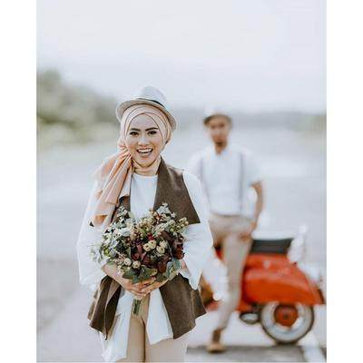 Detail Contoh Foto Prewedding Hijab Nomer 26