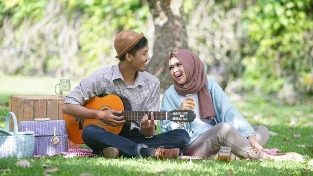 Detail Contoh Foto Prewedding Hijab Nomer 41