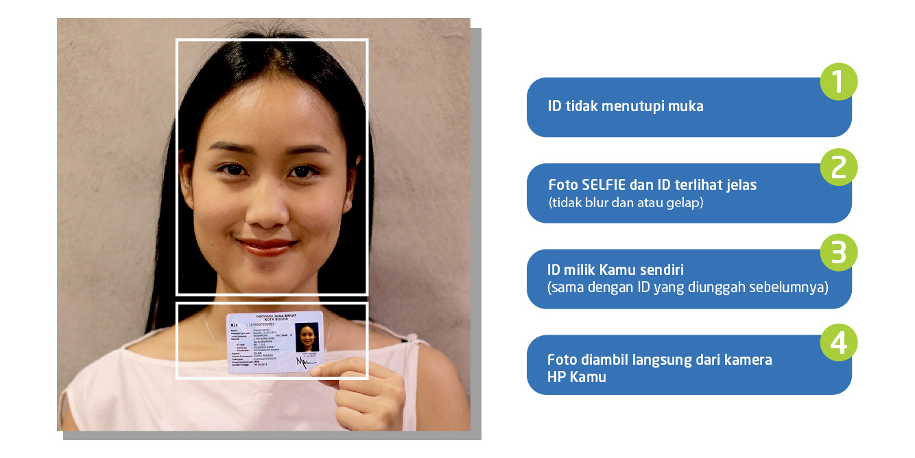 Detail Contoh Foto Selfie Ktp Prakerja Nomer 23