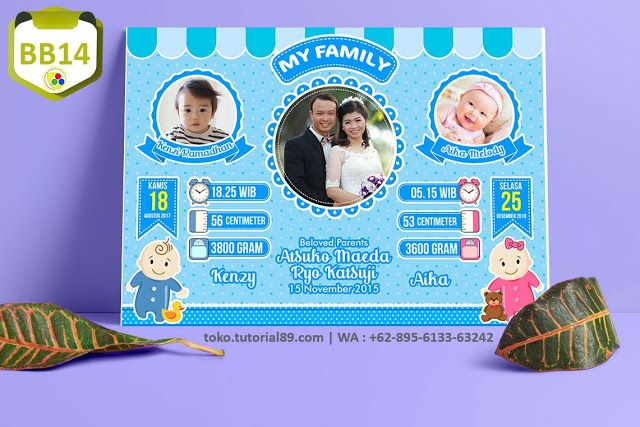 Detail Contoh Frame Biodata Bayi Nomer 5