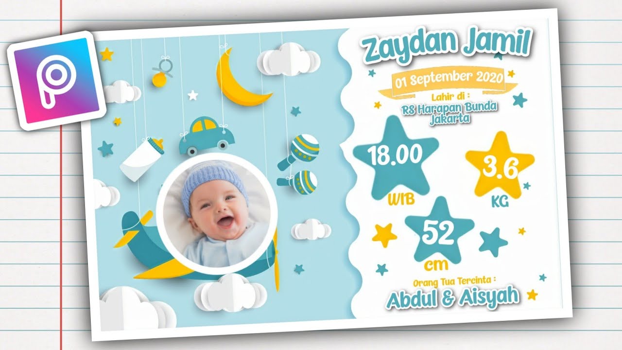 Detail Contoh Frame Biodata Bayi Nomer 9