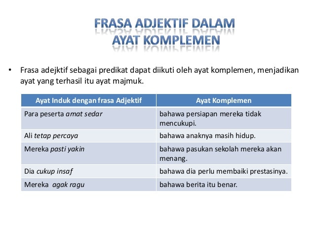 Detail Contoh Frasa Adjektif Nomer 5