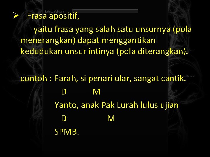 Detail Contoh Frasa Apositif Nomer 24