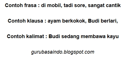 Detail Contoh Frasa Dan Klausa Nomer 7