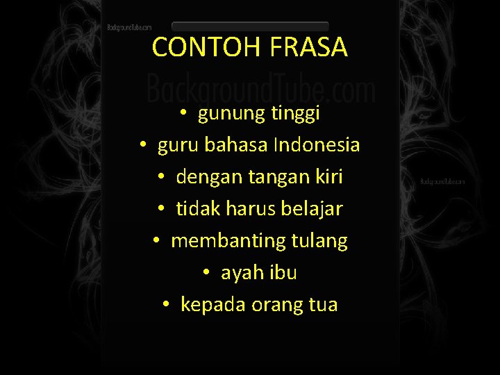 Detail Contoh Frasa Endosentris Nomer 39