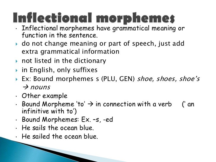 Detail Contoh Free Morpheme Nomer 18