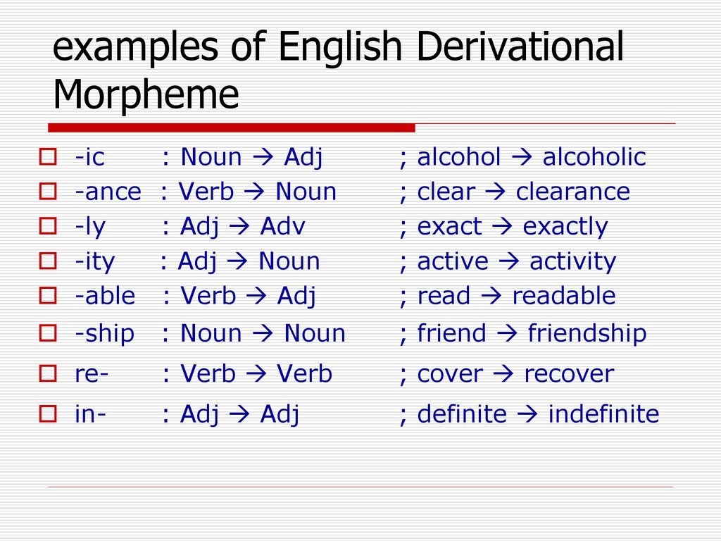 Detail Contoh Free Morpheme Nomer 21