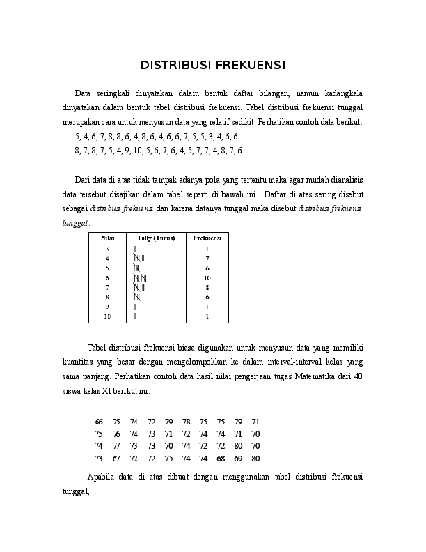 Detail Contoh Frekuensi Relatif Nomer 29