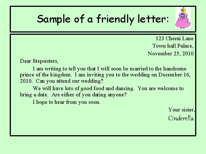 Detail Contoh Friendly Letter Nomer 35