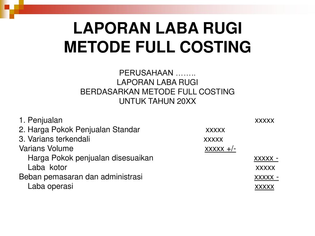 Detail Contoh Full Costing Nomer 18