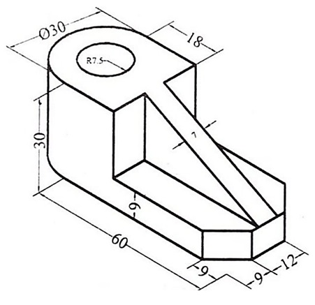 Detail Contoh Gambar 3d Autocad Nomer 32