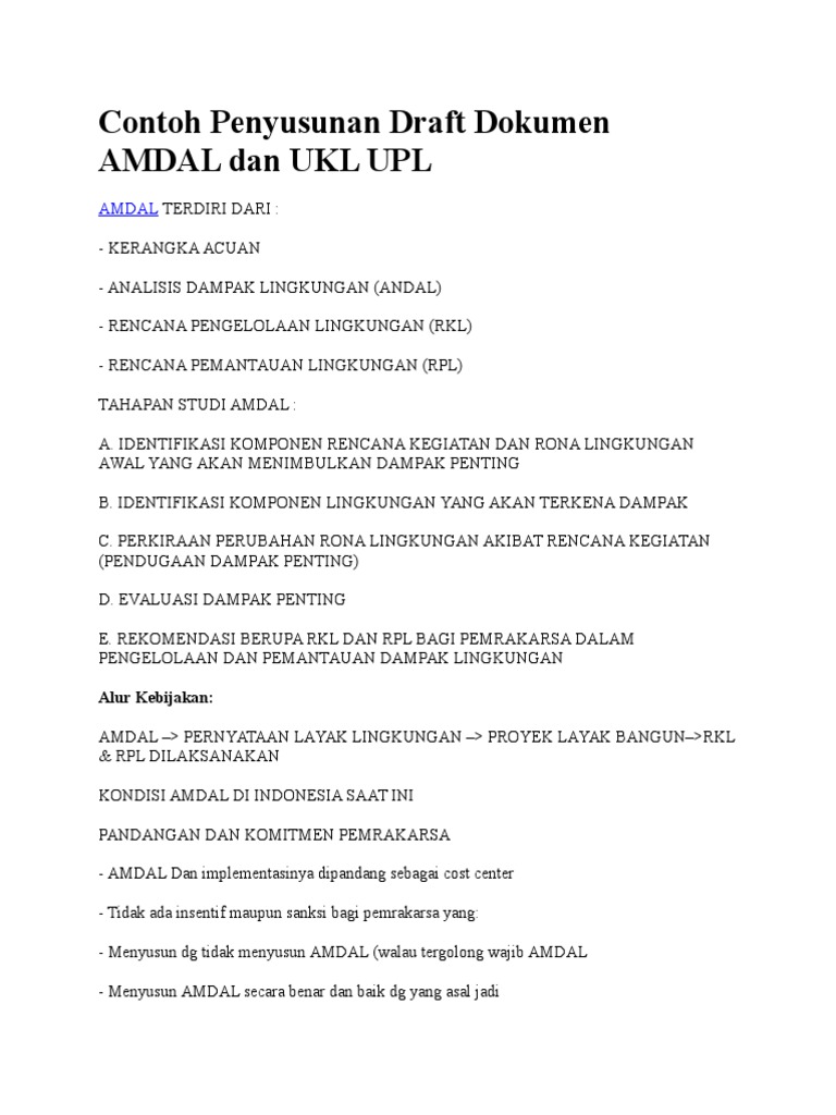 Detail Contoh Gambar Amdal Nomer 12