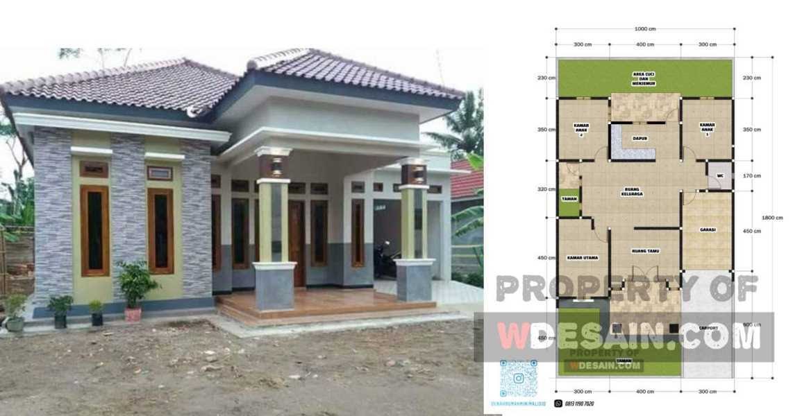Contoh Gambar Atap Rumah