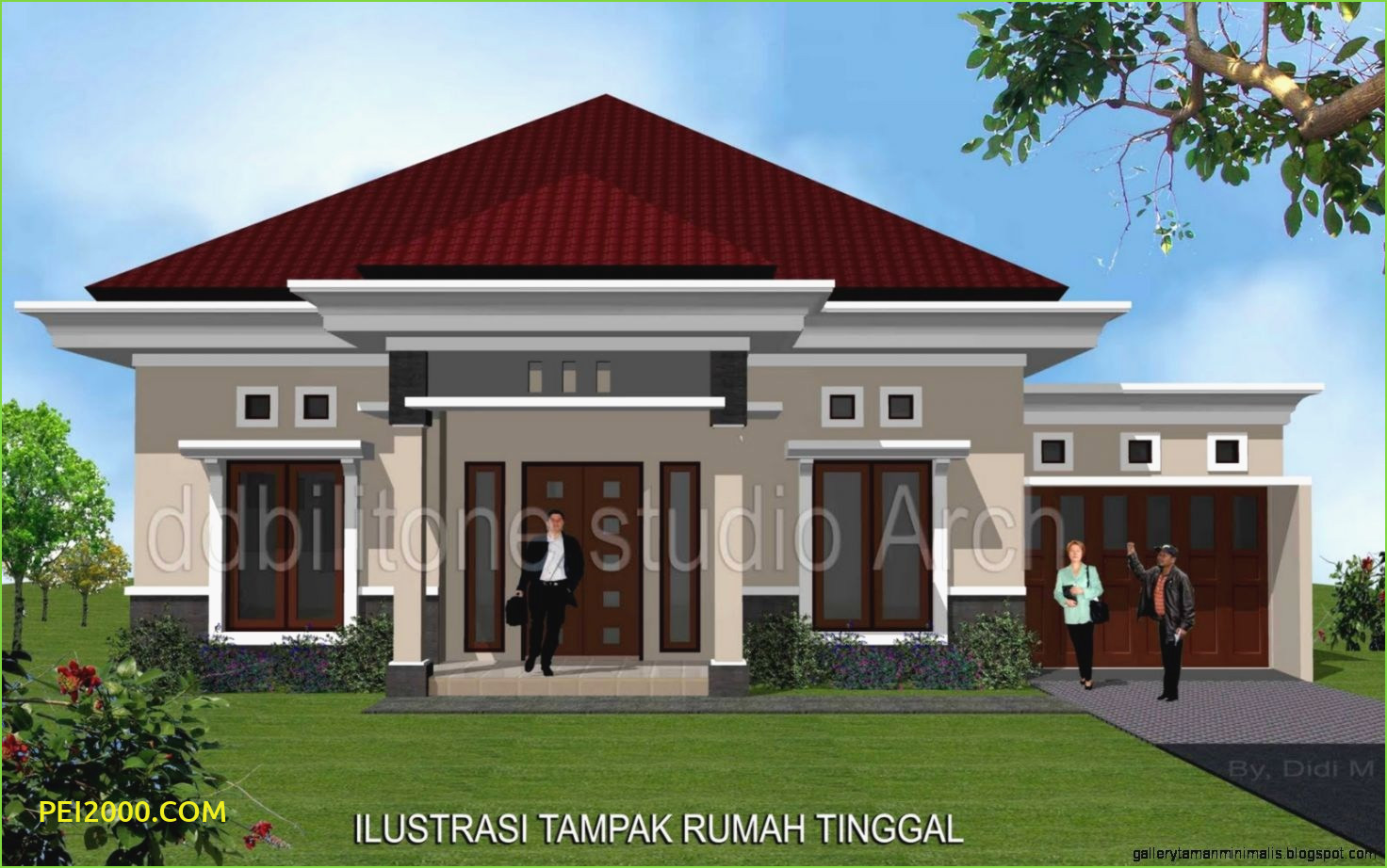 Detail Contoh Gambar Atap Rumah Minimalis Nomer 44