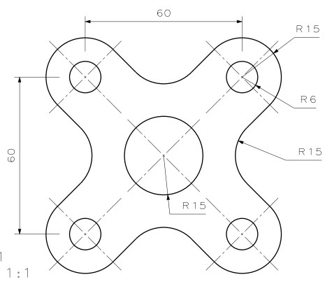 Detail Contoh Gambar Autocad Teknik Mesin Nomer 19